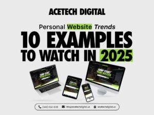 10 Examples for website trends